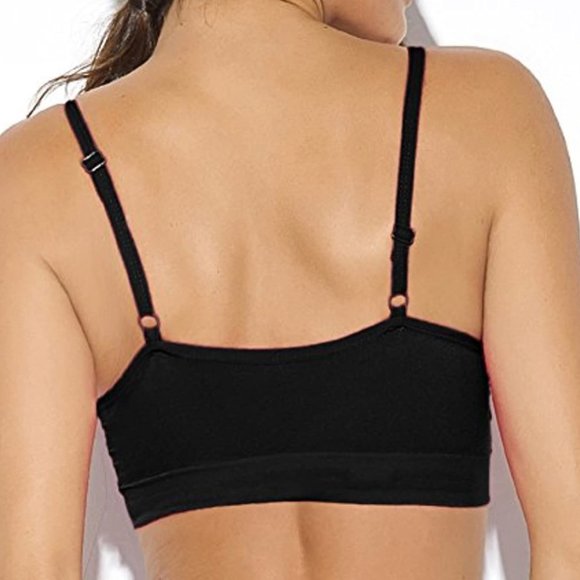 PACK OF 3 Women Low Impact Sport Bra Wirefree - Picture 3 of 10